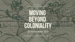 Moving Beyond Coloniality banner